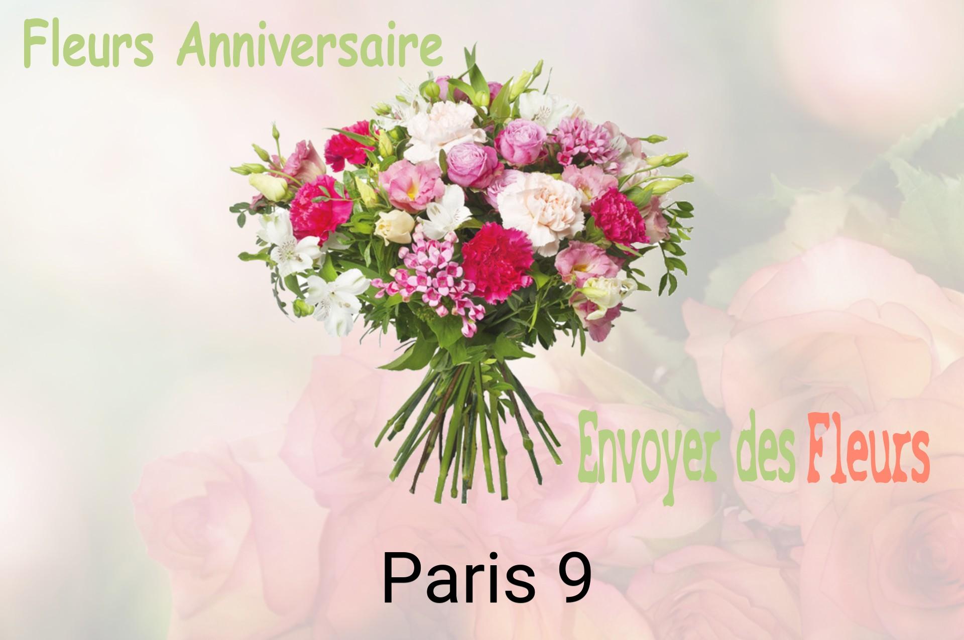 Bouquet de fleurs d’anniversaire livré à Paris-9